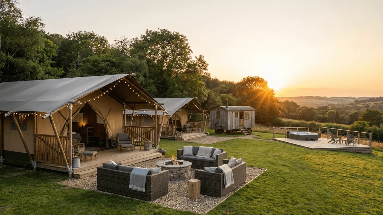 Glamping Hen Party Houses