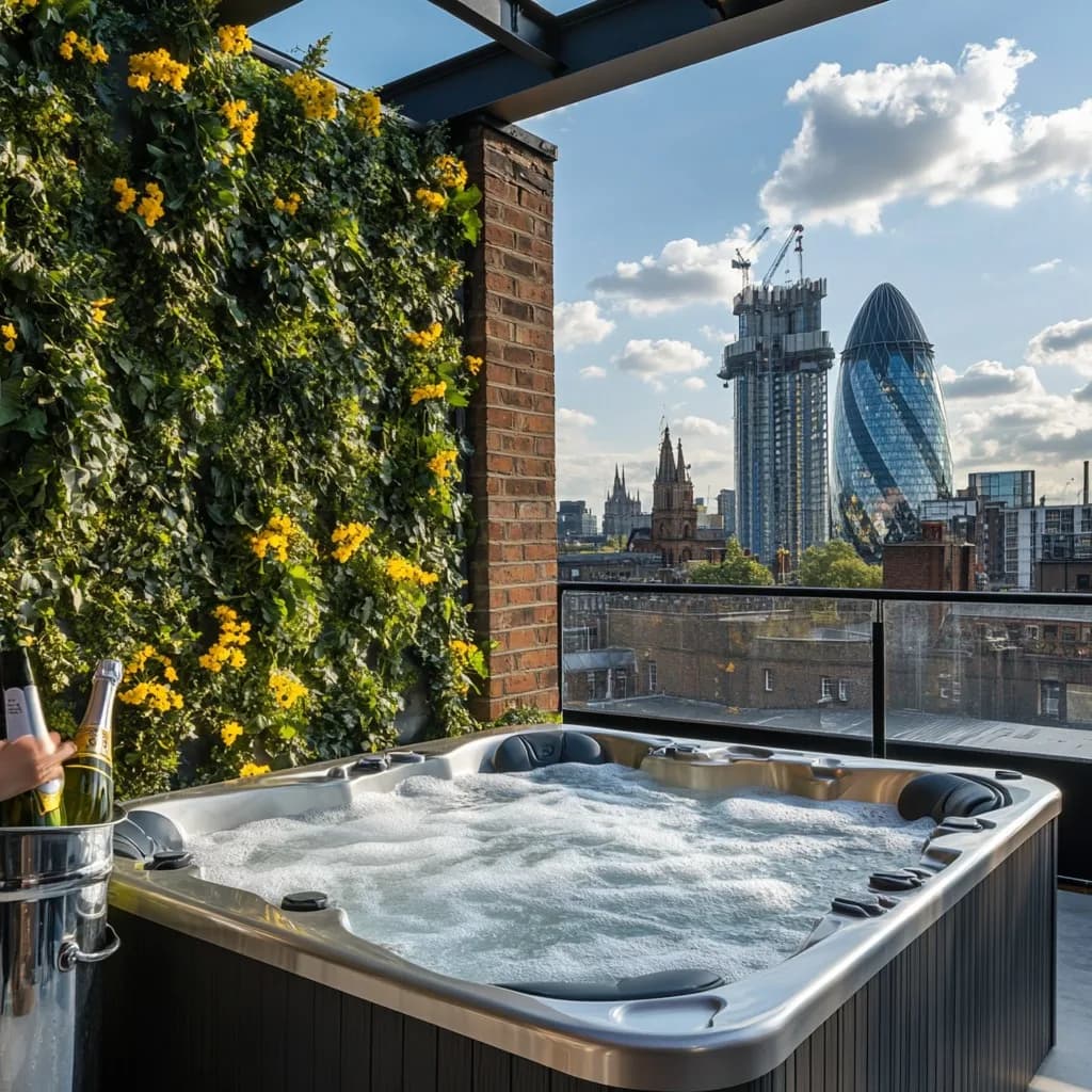 City skyline for a city break hen party