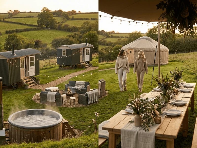 Shepherd's Huts location