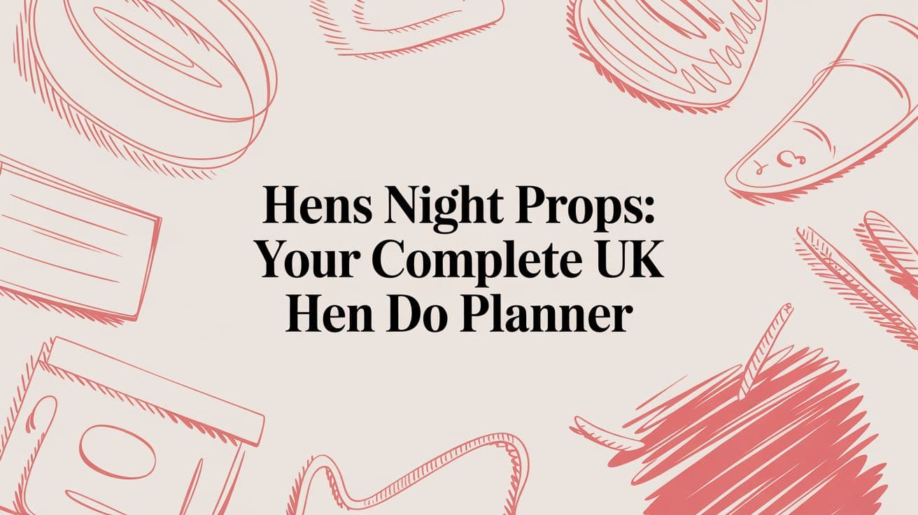Hens Night Props: Your Complete UK Hen Do Planner