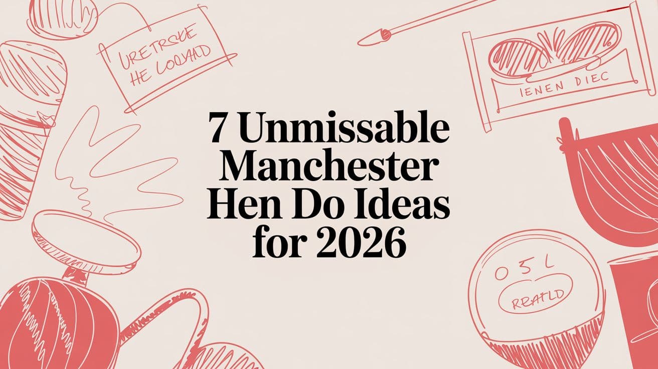 7 Unmissable Manchester Hen Do Ideas for 2026