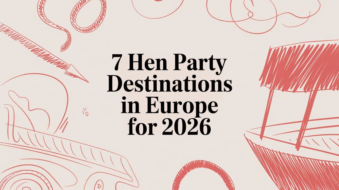 7 Hen Party Destinations in Europe for 2026