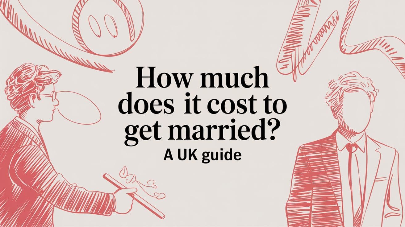 How much does it cost to get married? A UK Guide