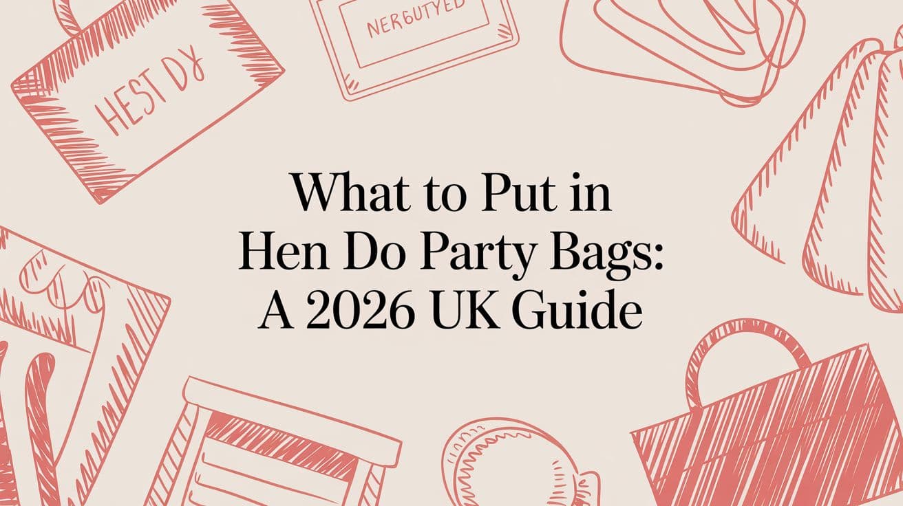What to Put in Hen Do Party Bags: A 2026 UK Guide