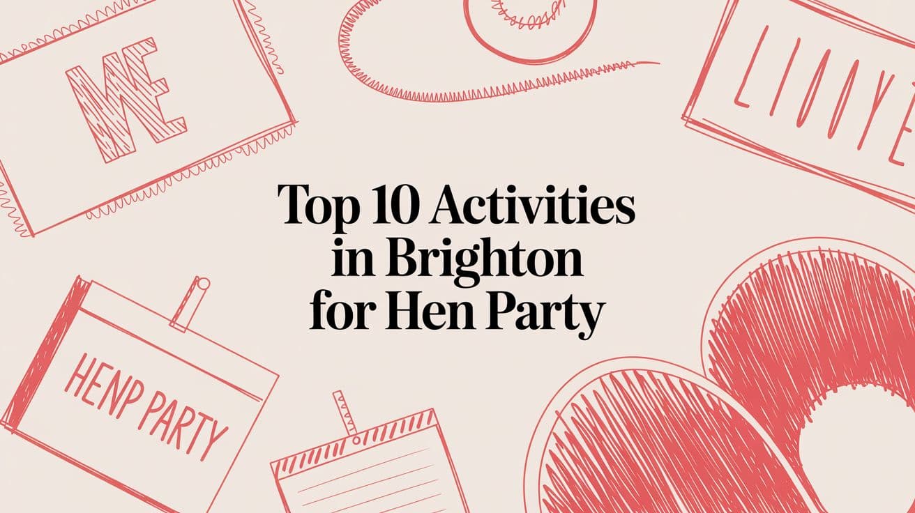Top 10 activities in brighton for hen party