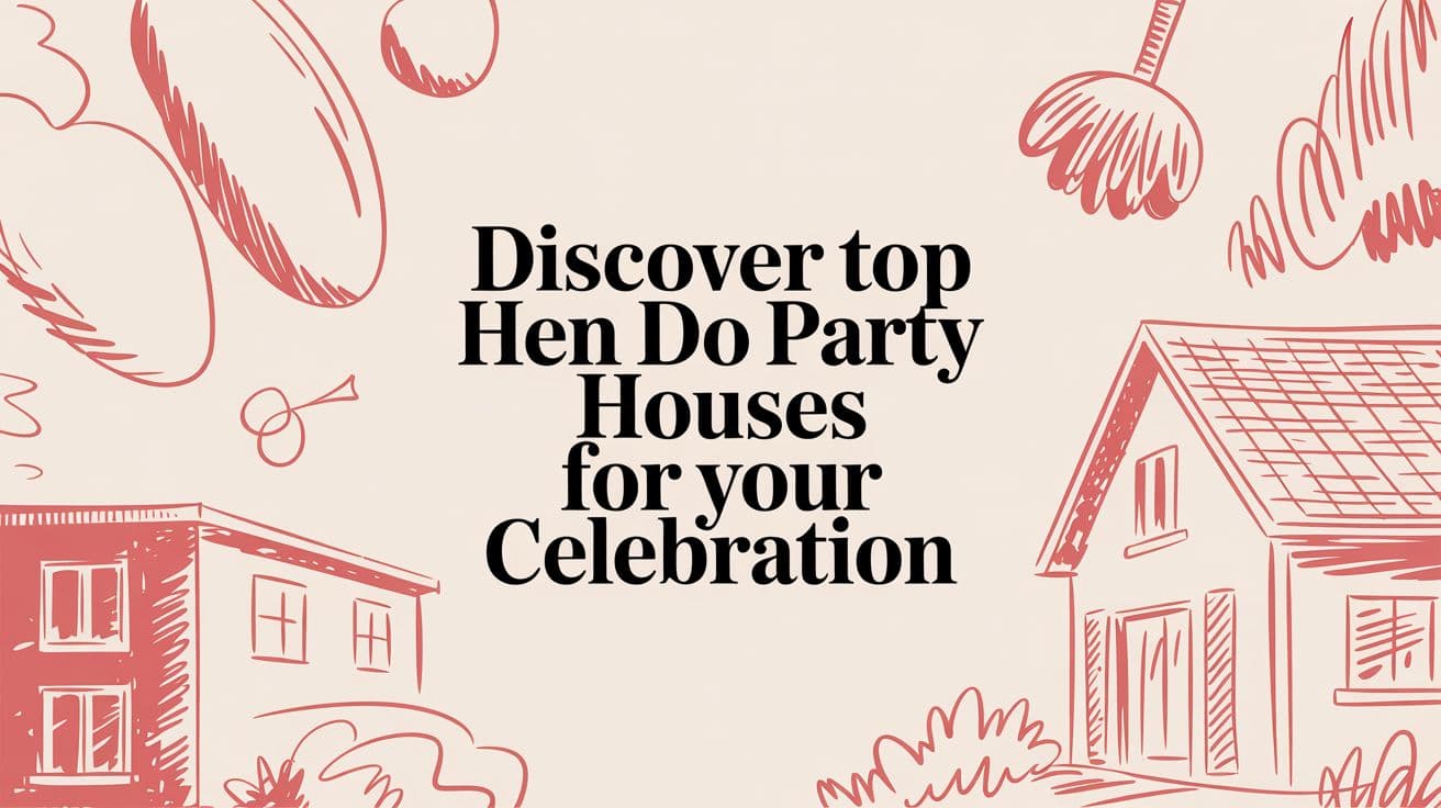 Discover Top Hen Do Party Houses for Your Celebration