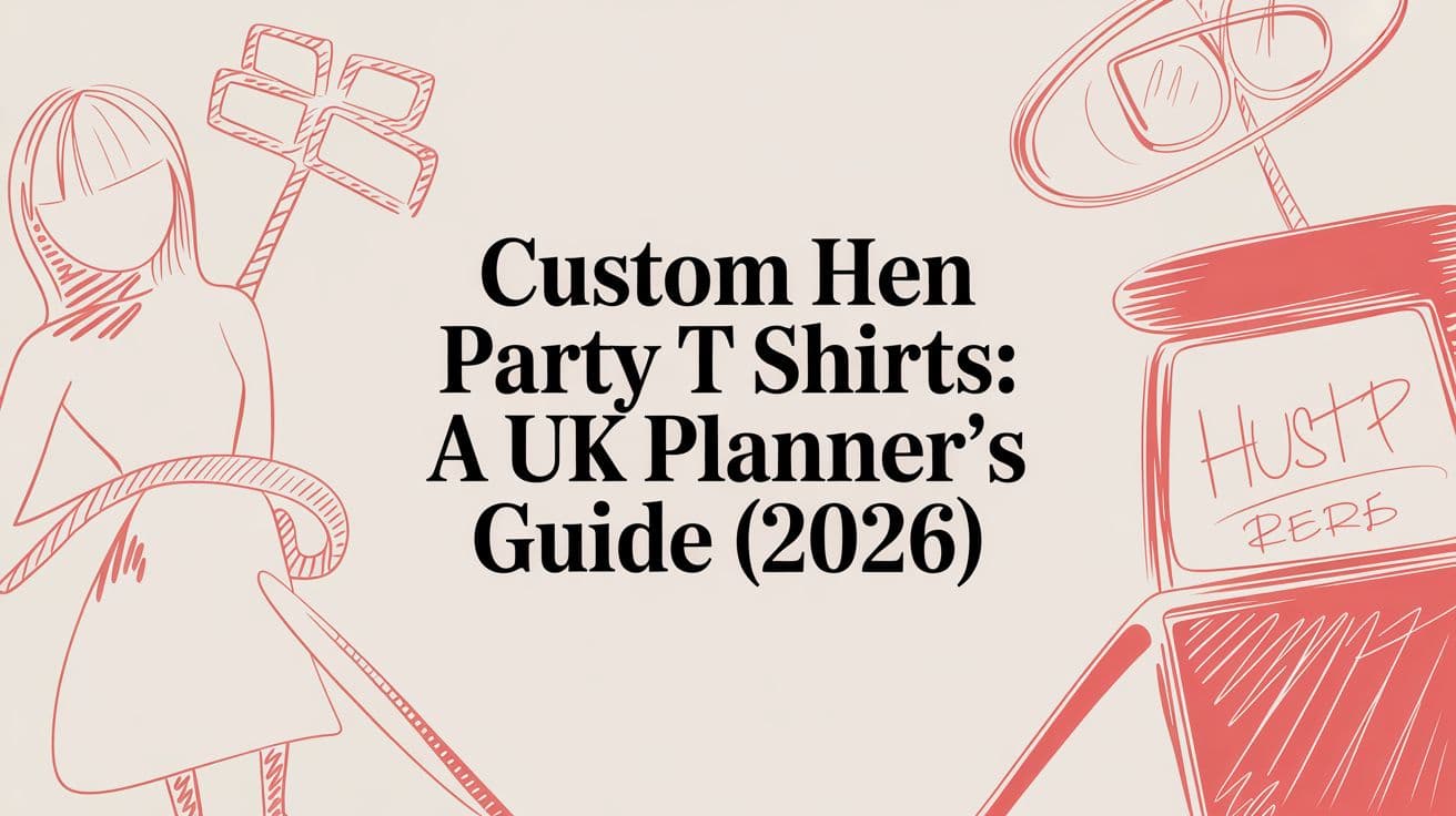 Custom Hen Party T Shirts: A UK Planner's Guide (2026)