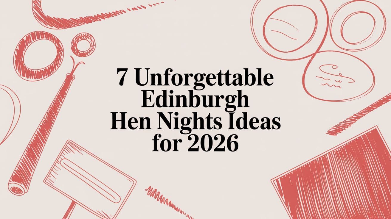 7 Unforgettable Edinburgh Hen Nights Ideas for 2026